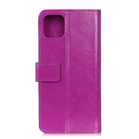 Handytasche Stand Schutzhülle Flip Leder Hülle T10 für Xiaomi Mi 11 Lite 5G Violett