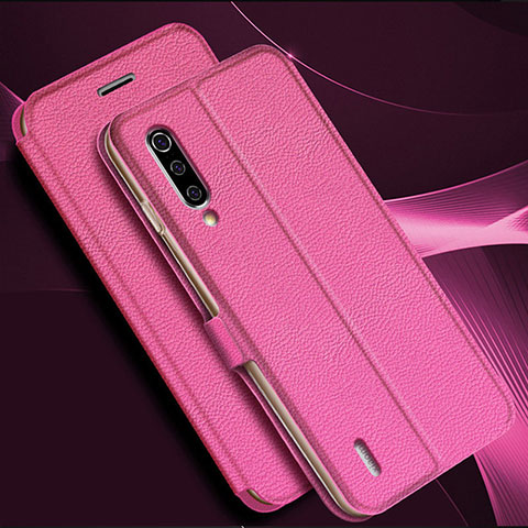 Handytasche Stand Schutzhülle Flip Leder Hülle T11 für Xiaomi Mi A3 Pink