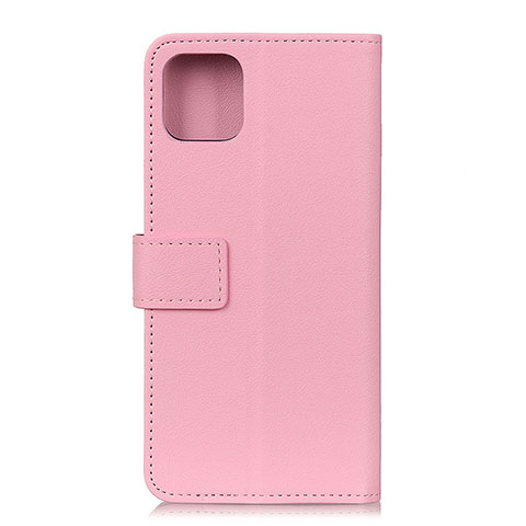 Handytasche Stand Schutzhülle Flip Leder Hülle T12 für Xiaomi Mi 11 Lite 4G Rosa