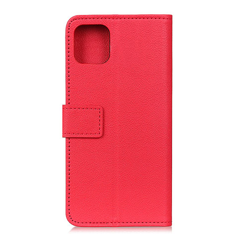 Handytasche Stand Schutzhülle Flip Leder Hülle T12 für Xiaomi Mi 11 Lite 4G Rot