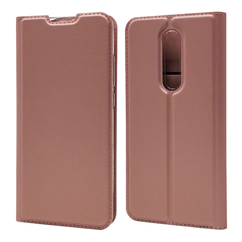 Handytasche Stand Schutzhülle Flip Leder Hülle T12 für Xiaomi Redmi K20 Pro Rosegold