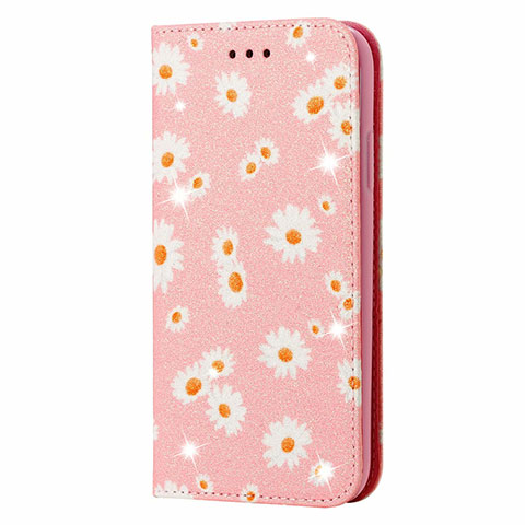 Handytasche Stand Schutzhülle Flip Leder Hülle T17 für Huawei Nova Lite 3 Plus Rosa