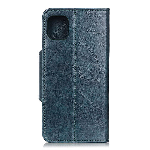 Handytasche Stand Schutzhülle Flip Leder Hülle T18 für Xiaomi Mi 11 Lite 4G Blau