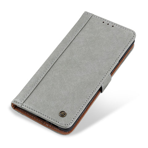 Handytasche Stand Schutzhülle Flip Leder Hülle T19 für Apple iPhone 13 Grau