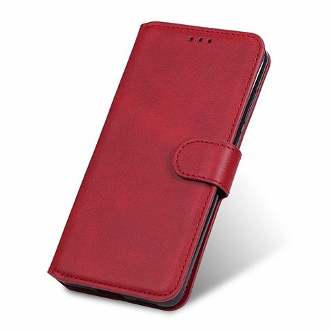 Handytasche Stand Schutzhülle Flip Leder Hülle T19 für Huawei P40 Rot