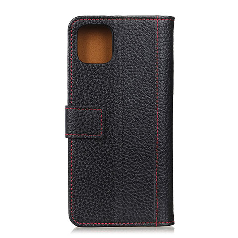 Handytasche Stand Schutzhülle Flip Leder Hülle T19 für Xiaomi Mi 11 Lite 4G Schwarz