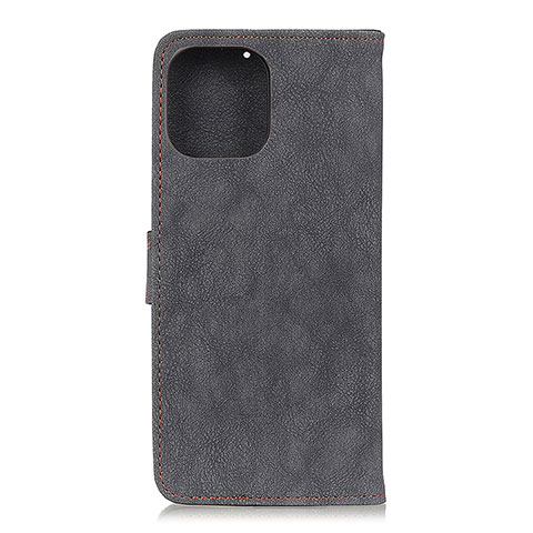 Handytasche Stand Schutzhülle Flip Leder Hülle T23 für Xiaomi Mi 11 5G Schwarz