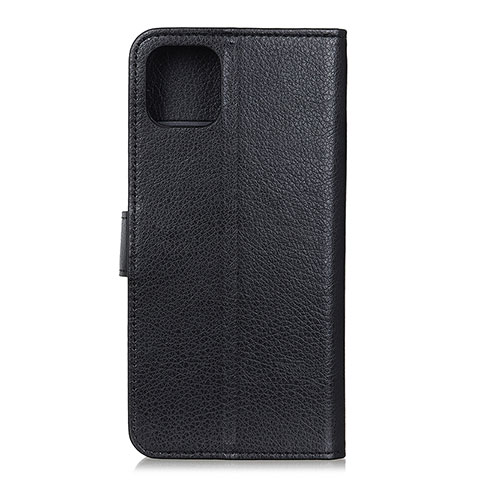 Handytasche Stand Schutzhülle Flip Leder Hülle T25 für Xiaomi Mi 11 Lite 4G Schwarz