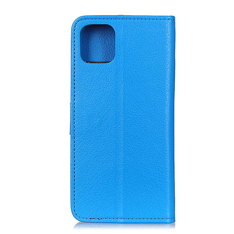 Handytasche Stand Schutzhülle Flip Leder Hülle T25 für Xiaomi Mi 11 Lite 5G NE Hellblau