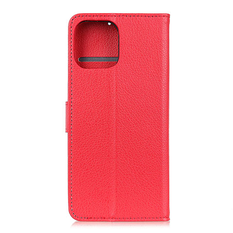 Handytasche Stand Schutzhülle Flip Leder Hülle T25 für Xiaomi Mi 11 Lite 5G NE Rot