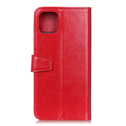 Handytasche Stand Schutzhülle Flip Leder Hülle T28 für Xiaomi Mi 11 5G Rot