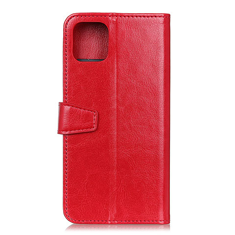 Handytasche Stand Schutzhülle Flip Leder Hülle T28 für Xiaomi Mi 11 Lite 5G Rot