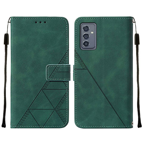 Handytasche Stand Schutzhülle Flip Leder Hülle Y01B für Samsung Galaxy A25 5G Grün