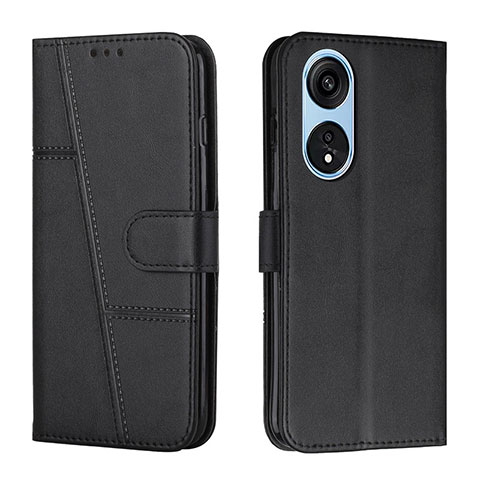 Handytasche Stand Schutzhülle Flip Leder Hülle Y01X für Huawei Honor X5 Plus Schwarz