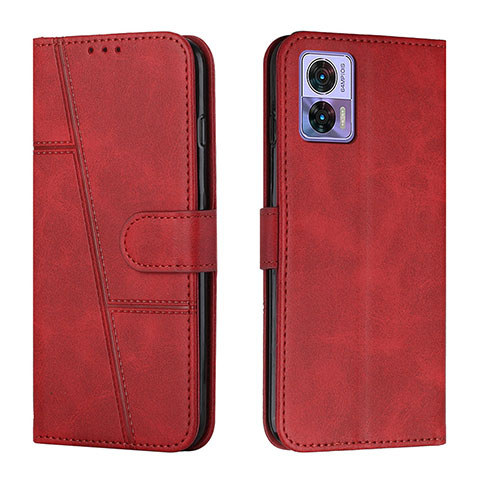 Handytasche Stand Schutzhülle Flip Leder Hülle Y01X für Motorola Moto Edge 30 Neo 5G Rot