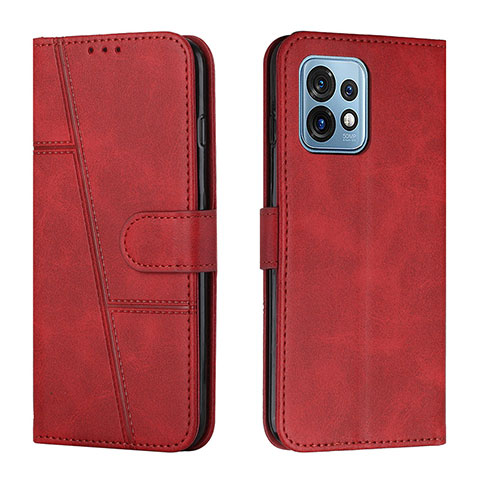 Handytasche Stand Schutzhülle Flip Leder Hülle Y01X für Motorola Moto Edge Plus (2023) 5G Rot