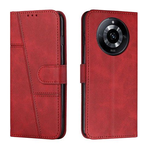 Handytasche Stand Schutzhülle Flip Leder Hülle Y01X für Realme 11 Pro 5G Rot