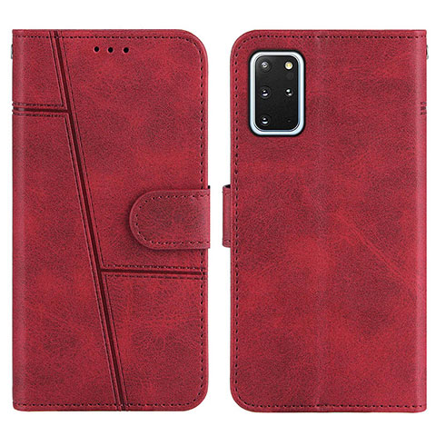 Handytasche Stand Schutzhülle Flip Leder Hülle Y01X für Samsung Galaxy S20 Plus 5G Rot