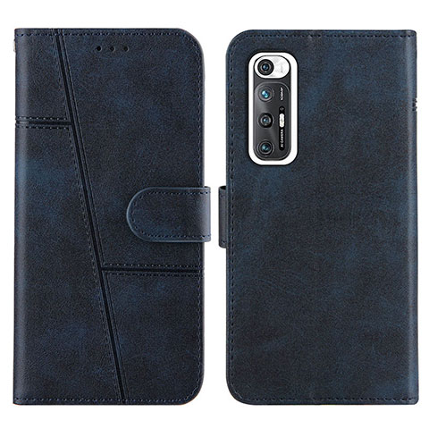 Handytasche Stand Schutzhülle Flip Leder Hülle Y01X für Xiaomi Mi 10S 5G Blau