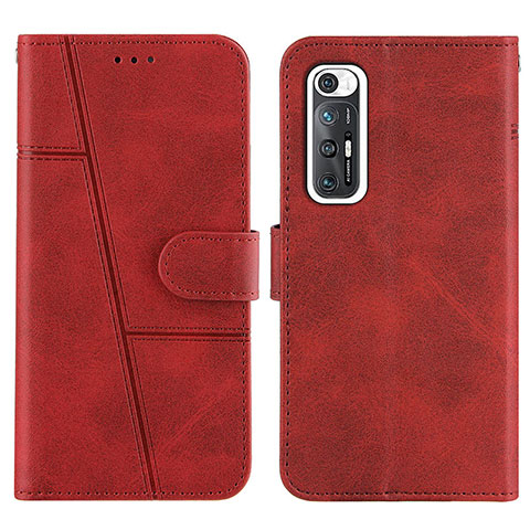 Handytasche Stand Schutzhülle Flip Leder Hülle Y01X für Xiaomi Mi 10S 5G Rot