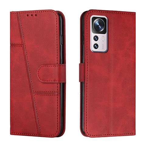 Handytasche Stand Schutzhülle Flip Leder Hülle Y01X für Xiaomi Mi 12T Pro 5G Rot