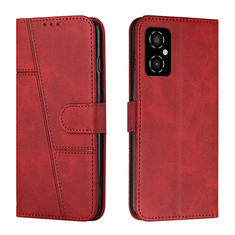 Handytasche Stand Schutzhülle Flip Leder Hülle Y01X für Xiaomi Poco M4 5G Rot