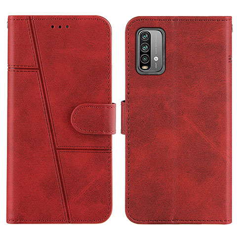 Handytasche Stand Schutzhülle Flip Leder Hülle Y01X für Xiaomi Redmi 9 Power Rot