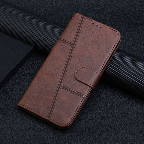 Handytasche Stand Schutzhülle Flip Leder Hülle Y01X für Xiaomi Redmi Note 12 Pro Speed 5G Braun