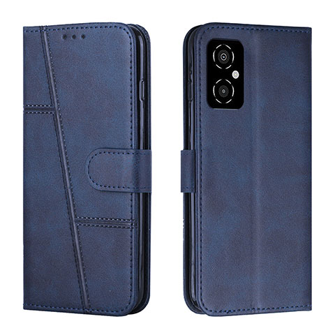 Handytasche Stand Schutzhülle Flip Leder Hülle Y01X für Xiaomi Redmi Note 12R Pro 5G Blau