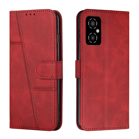 Handytasche Stand Schutzhülle Flip Leder Hülle Y01X für Xiaomi Redmi Note 12R Pro 5G Rot