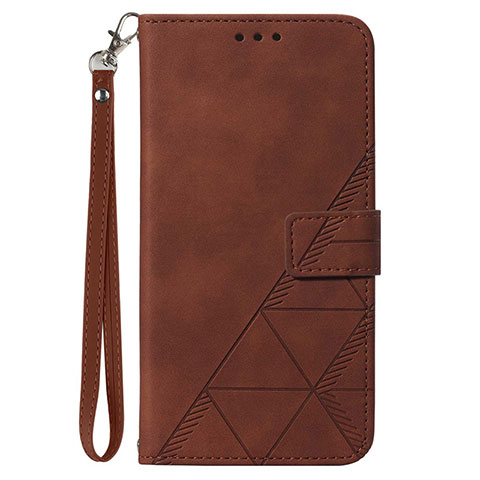 Handytasche Stand Schutzhülle Flip Leder Hülle Y02B für Samsung Galaxy M33 5G Braun