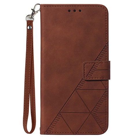 Handytasche Stand Schutzhülle Flip Leder Hülle Y02B für Samsung Galaxy S20 Lite 5G Braun