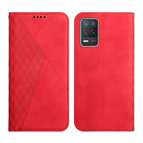 Handytasche Stand Schutzhülle Flip Leder Hülle Y02X für Realme 8s 5G Rot