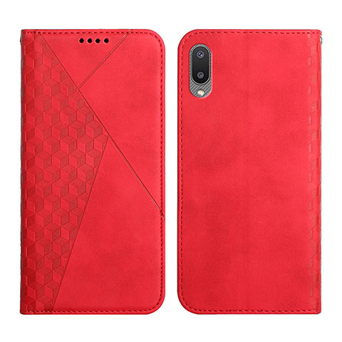 Handytasche Stand Schutzhülle Flip Leder Hülle Y02X für Samsung Galaxy A02 Rot