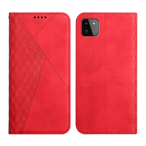 Handytasche Stand Schutzhülle Flip Leder Hülle Y02X für Samsung Galaxy A22s 5G Rot