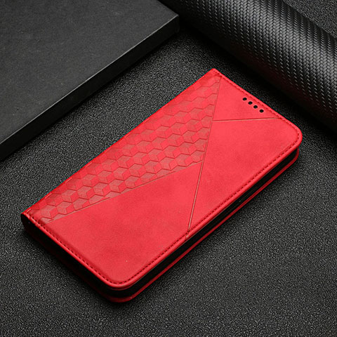 Handytasche Stand Schutzhülle Flip Leder Hülle Y02X für Samsung Galaxy A51 4G Rot