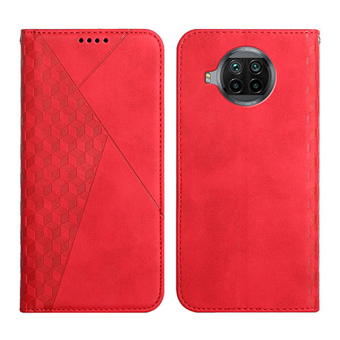 Handytasche Stand Schutzhülle Flip Leder Hülle Y02X für Xiaomi Mi 10i 5G Rot