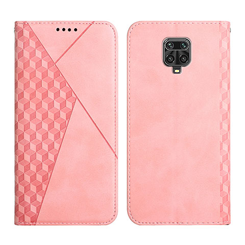 Handytasche Stand Schutzhülle Flip Leder Hülle Y02X für Xiaomi Poco M2 Pro Rosegold