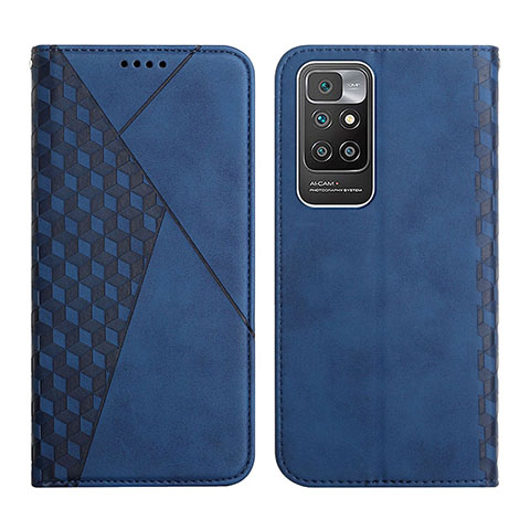 Handytasche Stand Schutzhülle Flip Leder Hülle Y02X für Xiaomi Redmi Note 11 4G (2021) Blau
