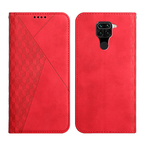 Handytasche Stand Schutzhülle Flip Leder Hülle Y02X für Xiaomi Redmi Note 9 Rot