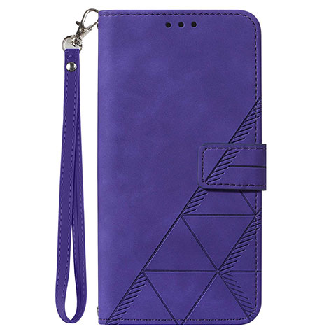 Handytasche Stand Schutzhülle Flip Leder Hülle Y03B für Samsung Galaxy A21s Violett