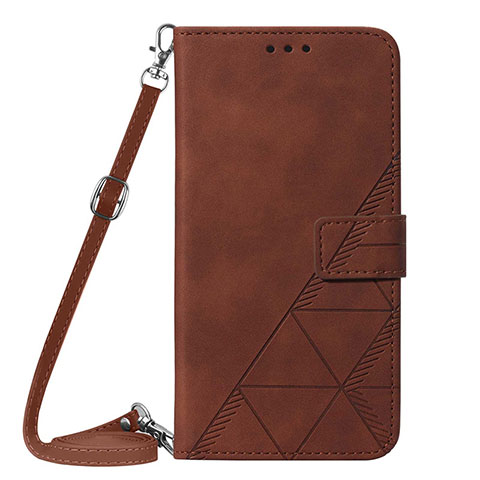 Handytasche Stand Schutzhülle Flip Leder Hülle Y03B für Samsung Galaxy M33 5G Braun