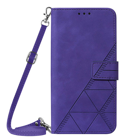 Handytasche Stand Schutzhülle Flip Leder Hülle Y03B für Samsung Galaxy S20 FE 4G Violett