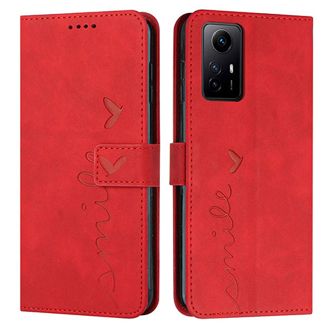 Handytasche Stand Schutzhülle Flip Leder Hülle Y03X für Xiaomi Redmi Note 12S Rot