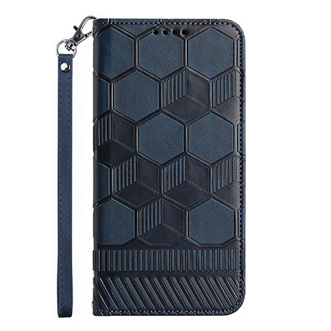 Handytasche Stand Schutzhülle Flip Leder Hülle Y04B für Samsung Galaxy A53 5G Blau