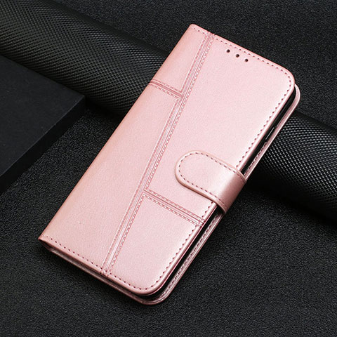 Handytasche Stand Schutzhülle Flip Leder Hülle Y04X für Oppo Reno10 Pro+ Plus 5G Rosegold