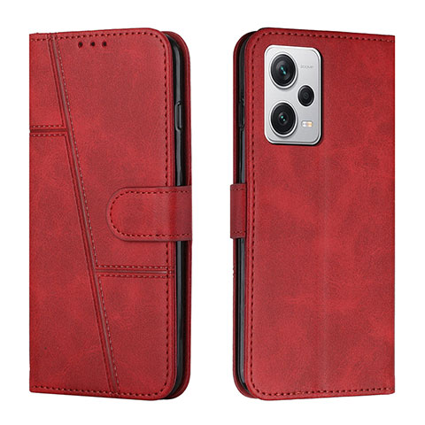 Handytasche Stand Schutzhülle Flip Leder Hülle Y04X für Xiaomi Redmi Note 12 Pro+ Plus 5G Rot