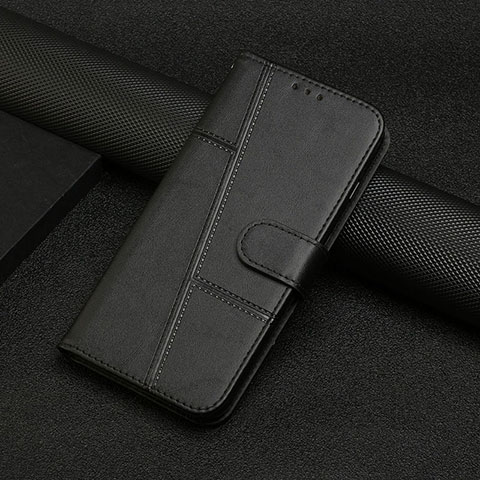 Handytasche Stand Schutzhülle Flip Leder Hülle Y04X für Xiaomi Redmi Note 12 Turbo 5G Schwarz