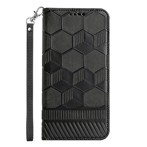 Handytasche Stand Schutzhülle Flip Leder Hülle Y05B für Samsung Galaxy A02s Schwarz