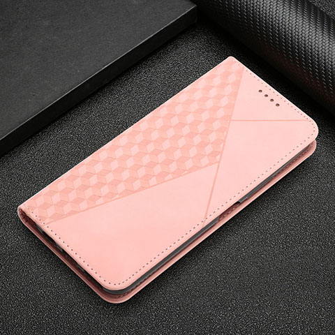 Handytasche Stand Schutzhülle Flip Leder Hülle Y05X für Google Pixel 6a 5G Rosegold